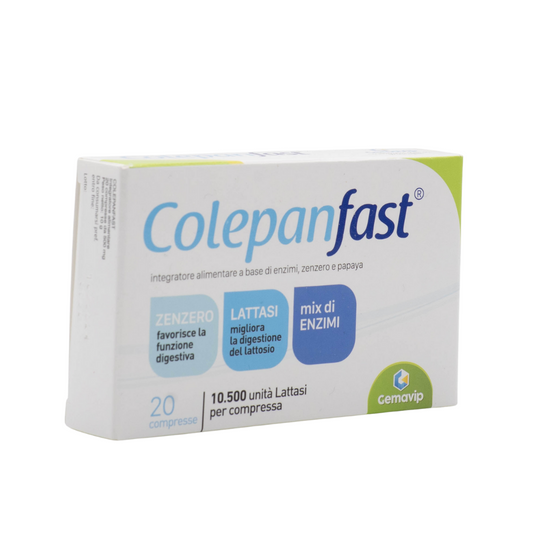Colepanfast Integratore Alimentare 20 Compresse