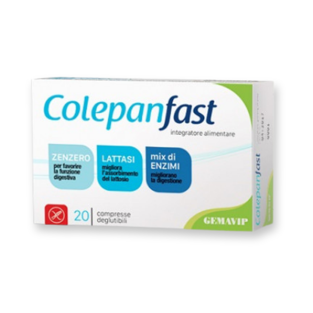 Colepanfast Integratore Alimentare 20 Compresse