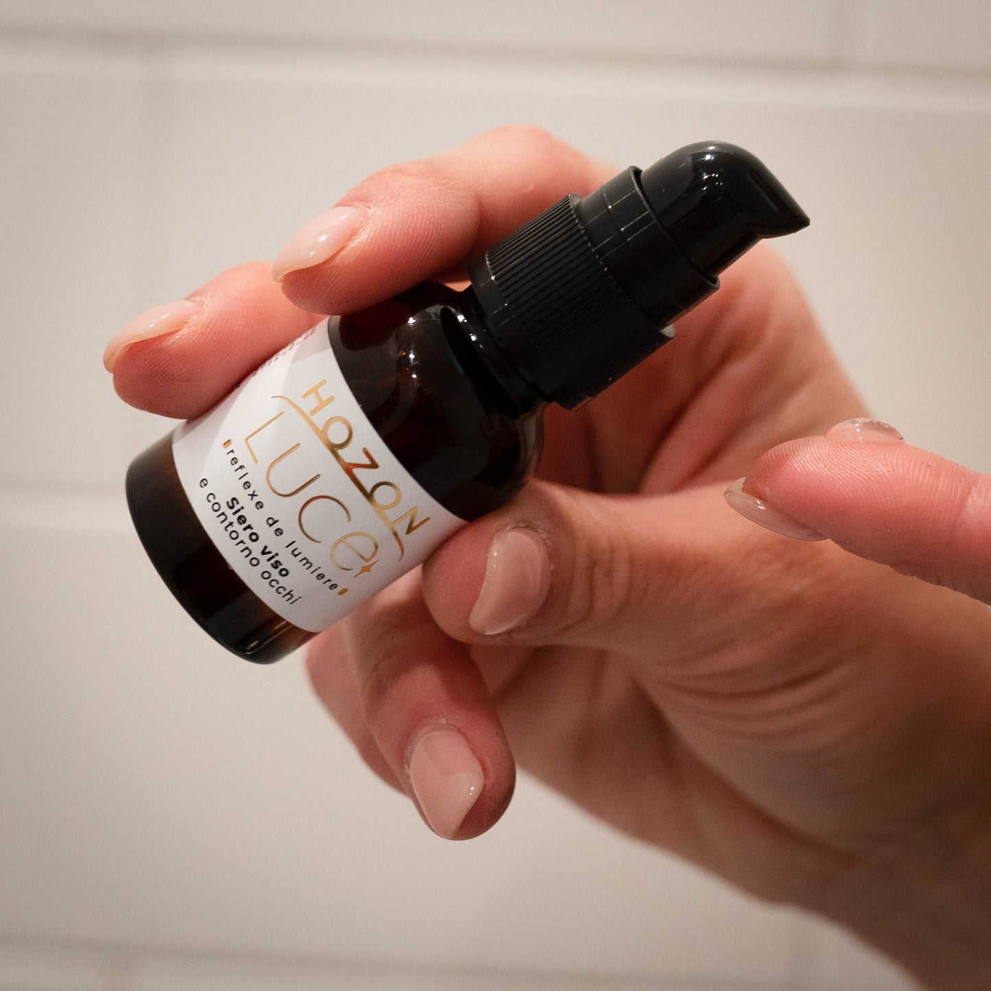 HOZON LUCE 20 ML Siero viso e contorno occhi