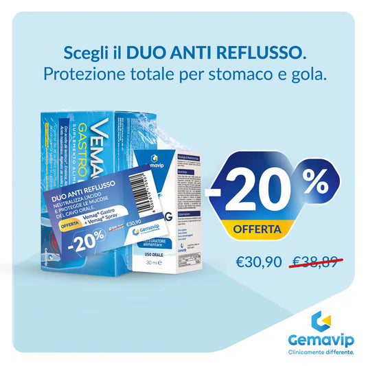 DUO ANTI REFLUSSO. Promo!