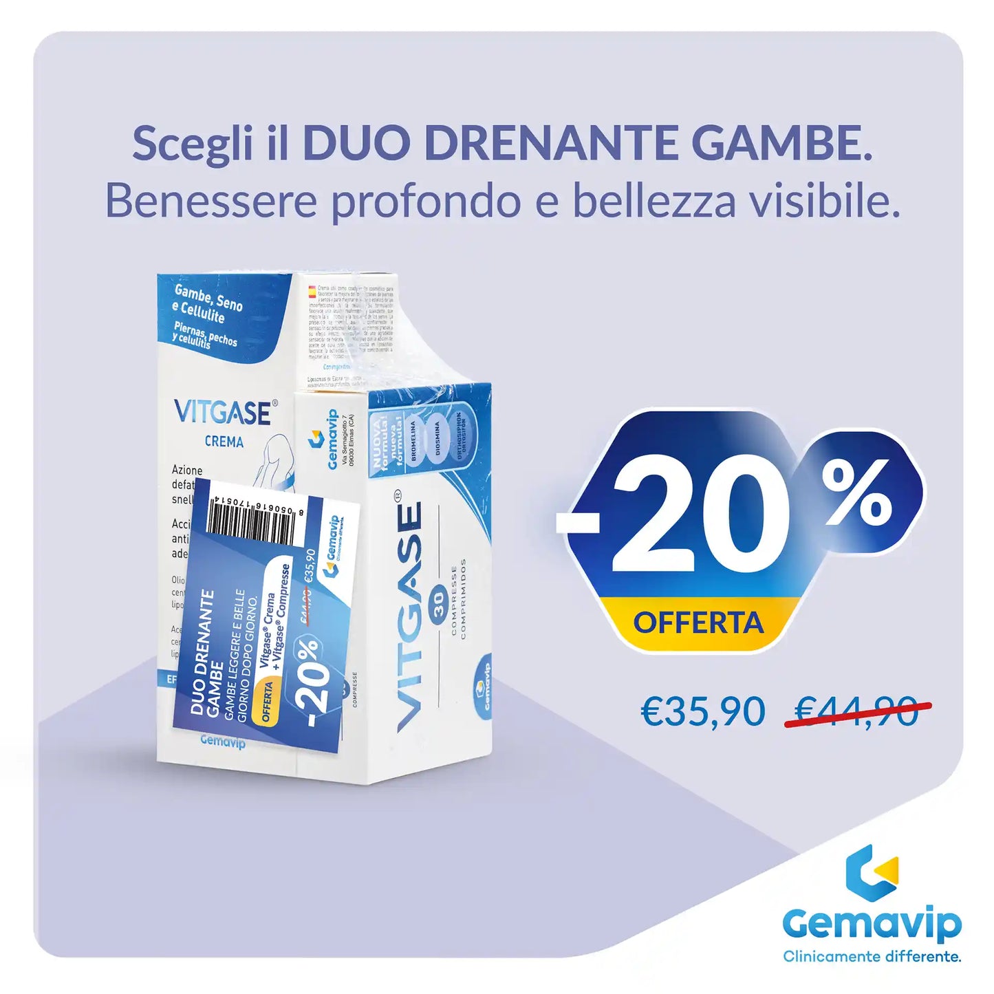 ­DUO DRENANTE. Promo!